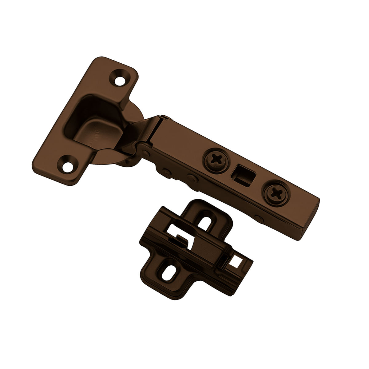 Dobradica Reta com Amortecedor 330 Onix Metalla Clip Hafele 50523_0